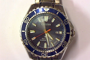 Men's Citizen Stainless Steel Eco-Drive Watch
