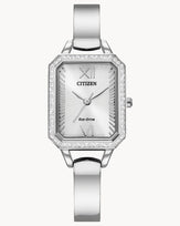 Citizen Silhouette Silver Tone Stainless Steel Watch