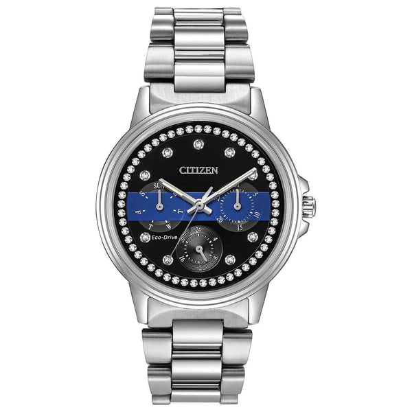 Citizen watch thin blue line best sale