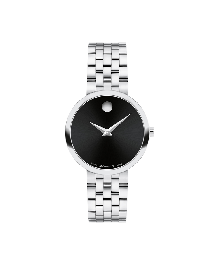 Movado Museum Classic 29.5mm with a Black dial & Stainless S...