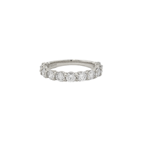 14k 2.00cttw White Gold 11 Diamond Band
