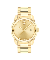 Movado BOLD Verso 42mm Yellow Gold Ion-Plated Stainless Stee...