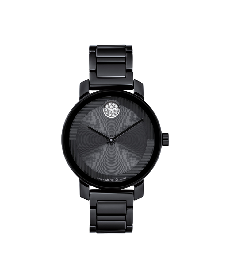 Movado Bold Evolution 2.0 34mm with Black Lacquer Dial & Cer...